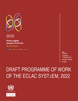 Draft programme of work of the ECLAC system, 2022