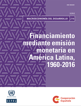Financiamiento mediante emisión monetaria en América Latina, 1960-2016