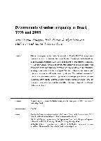 Determinants of unfair inequality in Brazil, 1995 and 2009