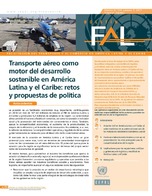 Transporte aéreo como motor del desarrollo sostenible en América Latina y el Caribe: retos y propuestas de política