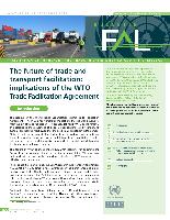The future of trade and transport facilitation: implications of the WTO Trade Facilitation Agreement