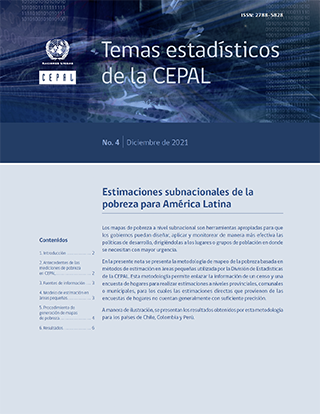 Estimaciones subnacionales de la pobreza para América Latina