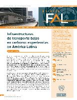 Infraestructuras de transporte bajas en carbono: experiencias en América Latina