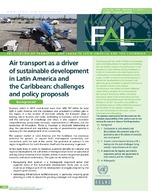 Air transport as a driver of sustainable development in Latin America and the Caribbean: challenges and policy proposals