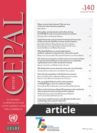 Informality, social protection and welfare during the COVID-19 crisis in four Latin American countries