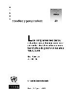 Los inmigrantes mexicanos, salvadoreños y dominicanos en el mercado laboral estadounidense: las brechas de género en los años 1990 y 2000