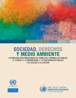 Sociedad, derechos y medio ambiente: estándares internacionales de derechos humanos aplicables al acceso a la información, a la participación pública y al acceso a la justicia