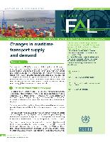 Changes in maritime transport supply and demand