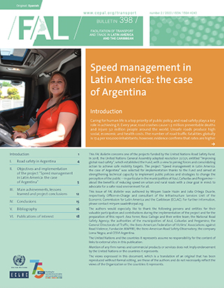 Speed management in Latin America: the case of Argentina