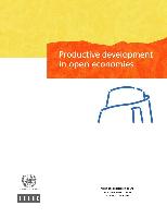 Productive development in open economies