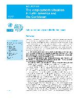 The employment situation in Latin America and the Caribbean: Labour productivity and distribution issues