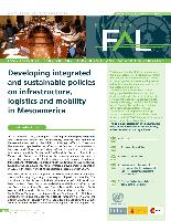 Developing integrated and sustainable policies on infrastructure, logistics and mobility in Mesoamerica