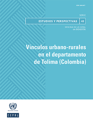 Vínculos urbano-rurales en el departamento de Tolima (Colombia)