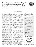 Carta Circular de la Red de Cooperación en la Gestión Integral de Recursos Hídricos para el Desarrollo Sustentable en América Latina y el Caribe N° 34