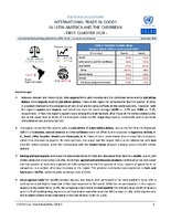 Statistical Bulletin: International Trade in Goods in Latin America and the Caribbean - first quarter 2020 - 39