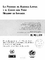 La pobreza en América Latina y el Caribe aún tiene nombre de infancia