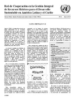Carta Circular de la Red de Cooperación en la Gestión Integral de Recursos Hídricos para el Desarrollo Sustentable en América Latina y el Caribe N° 48