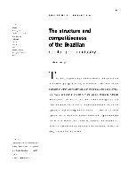 The structure and competitiveness of the Brazilian capital goods industry