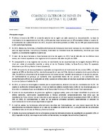 Statistical Bulletin: International Merchandise Trade in Latin America and the Caribbean 6