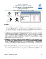Statistical Bulletin: International Trade in Goods in Latin America and the Caribbean - third quarter 2019 - 37