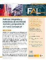 Políticas integradas y sostenibles de movilidad: revisión y propuesta de un marco conceptual