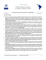 Boletín estadístico de comercio exterior de bienes en América Latina y el Caribe. Tercer trimestre de 2015 (Nro. 20)