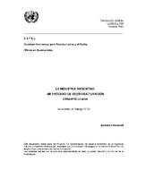 La industria argentina: un proceso de reestructuración desarticulada