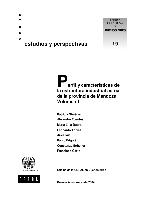 Perfil y características de la estructura industrial actual de la provincia de Mendoza: volumen I