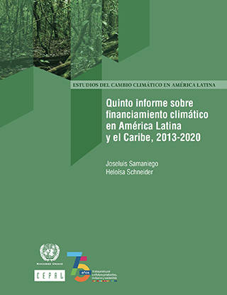 Quinto informe sobre financiamiento climático