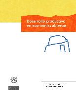 Desarrollo productivo en economías abiertas