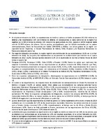 Boletín estadístico de comercio exterior de bienes en América Latina y el Caribe. Segundo trimestre de 2014 (Nro. 15)