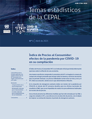 Índice de Precios al Consumidor: efectos de la pandemia por COVID-19 en su compilación