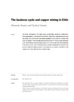 The business cycle and copper mining in Chile