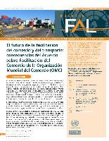 El futuro de la facilitación del comercio y del transporte: consecuencias del Acuerdo sobre Facilitación del Comercio de la Organización Mundial del Comercio (OMC)