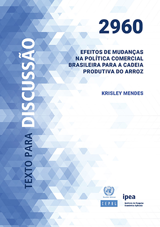 Efeitos de mudanças na política comercial brasileira paraa cadeia produtiva do arroz