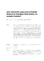 ¿Qué información proporciona el Examen Nacional de Enseñanza Media (enem) a la sociedad brasileña?