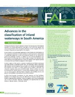 Advances in the classification of inland waterways in South America