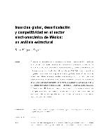 Global integration, disarticulation and competitiveness in Mexico’s electromechanical sector: A structural analysis