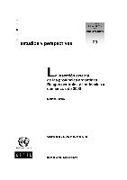 La inserción externa de las provincias argentinas. Rasgos centrales y tendencias a comienzos de 2000