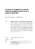 Circulando en el laberinto: la economía política de la salida del patrón oro en la Argentina (1929-1933)