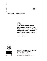 Distribución territorial de la población de América Latina y el Caribe: tendencias, interpretaciones y desafíos para las políticas públicas