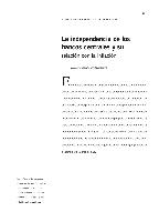 La independencia de los bancos centrales y su relación con la inflación