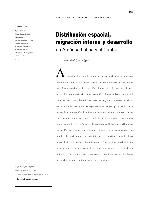 Distribución espacial, migración interna y desarrollo en América Latina y el Caribe
