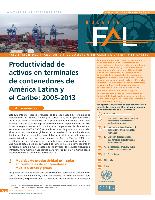 Asset productivity at container terminals in Latin America and the Caribbean: 2005-2013