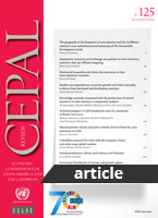 The geography of development in Latin America and the Caribbean: towards a new  multidimensional taxonomy of the Sustainable  Development Goals