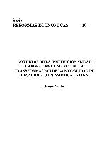 Los retos de la institucionalidad laboral en el marco de la transformación de la modalidad de desarrollo en América Latina