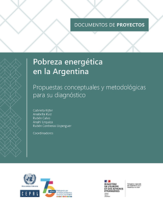 Pobreza energética en la Argentina: propuestas conceptuales y metodológicas para su diagnóstico