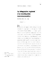 La integración regional y la coordinación macroeconómica en América Latina