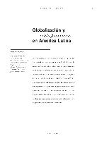 Globalización y crisis financieras en América Latina