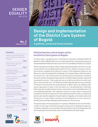 Design and implementation of the District Care System of Bogotá: a political, social and fiscal covenant